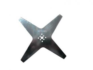 MESSER 4 ZAHN 25CM FLACH 