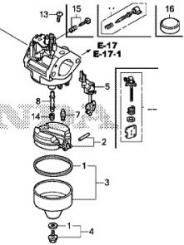 VERGASER KOMPL. (BB76F A) 