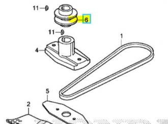 Riemenscheibe HRG416 