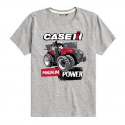 Kids Tshirt Grau Magnum Power CASEIH Grösse L 