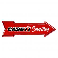 Metall Schild Rot CASEIH 
