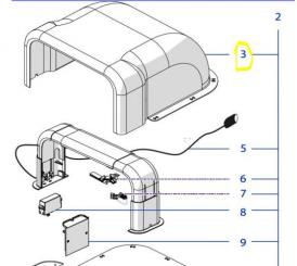 Garage L 200 Grün oder Schwarz 