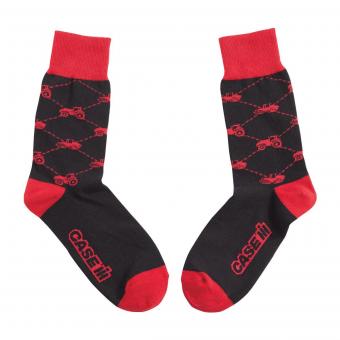 Socken Schwarz/Rot CASEIH 