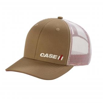 Mütze beige/weiss CASEIH 